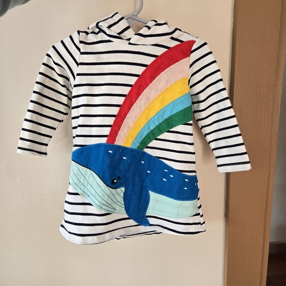 Kidsyard Greenland Hooded Longsleeve Dress 2T - Picture 2 of 4